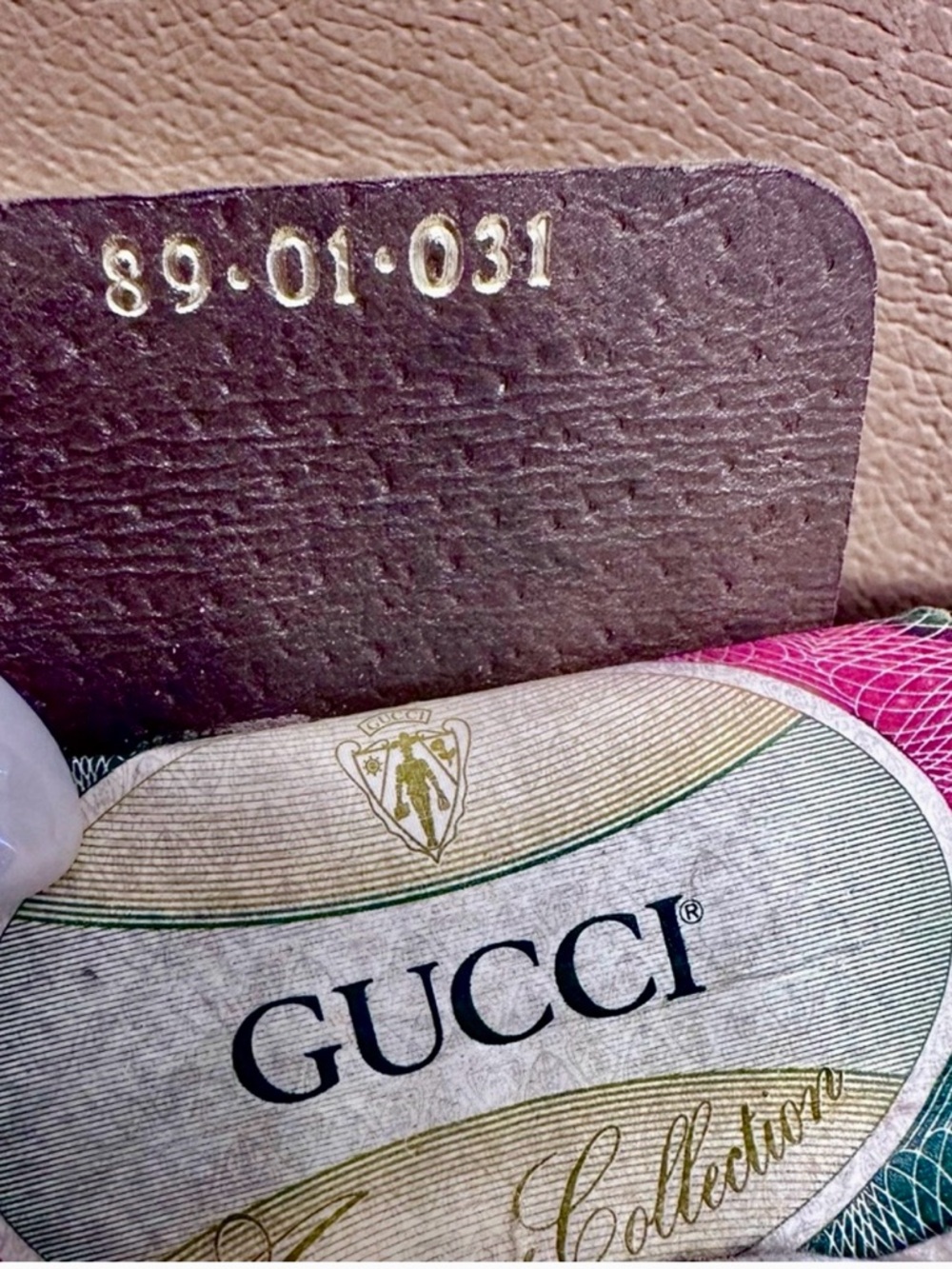 Gucci Sherry Line Clutch Crossbody Bag - Picture 12 of 13